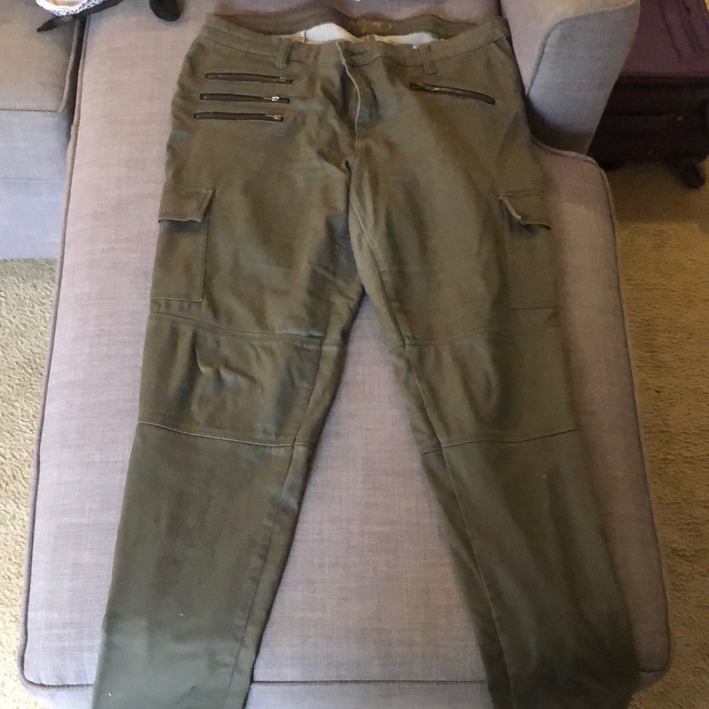 Size 19, 37 inseam Spoon cargo pants.